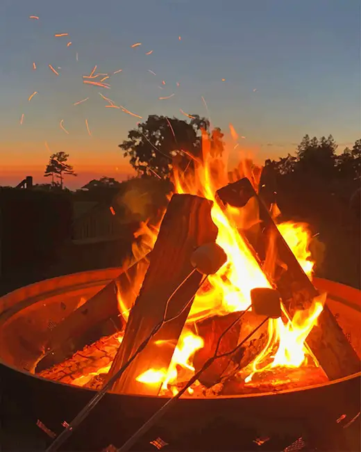 1 Abstract fire painting