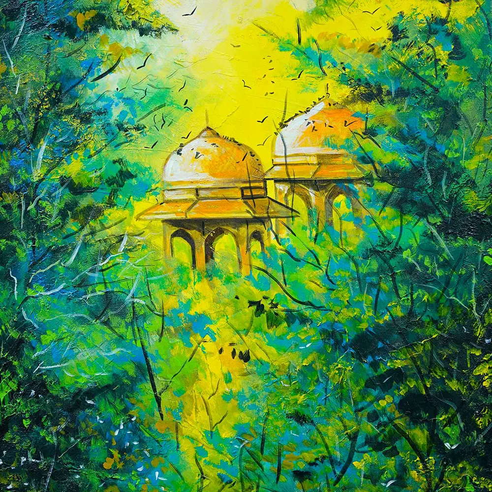 1 Abstract art painting