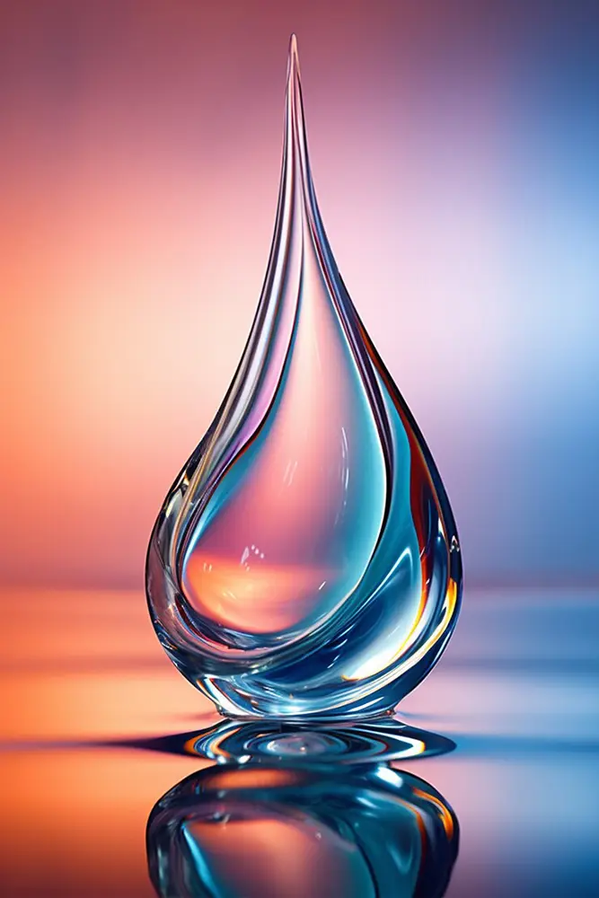 1 Painting a water droplet