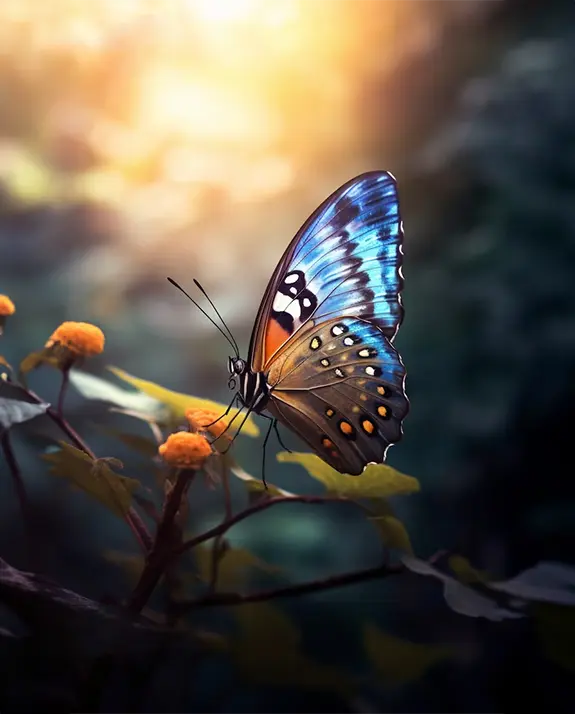 1 Painting butterflies