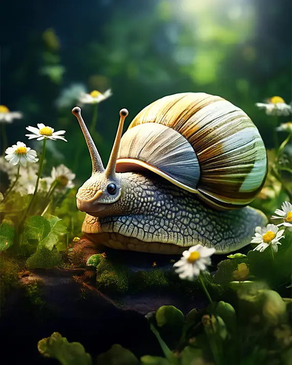1 A little snail