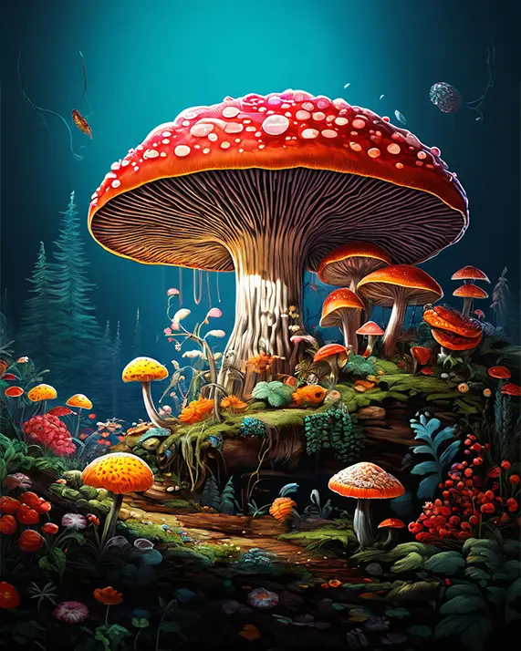 1 Fantasy mushroom
