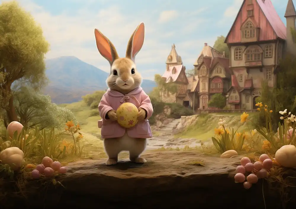 1 Bunny rabbit fantasy world