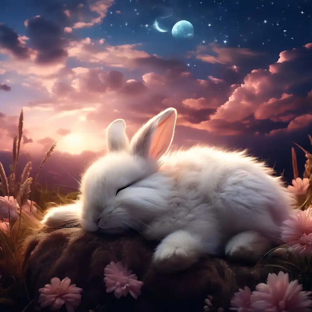 1 Rabbit napping