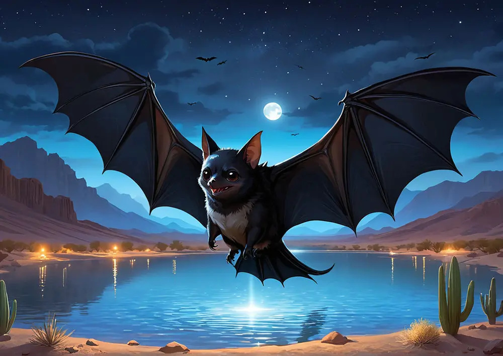 1 A vampire bat
