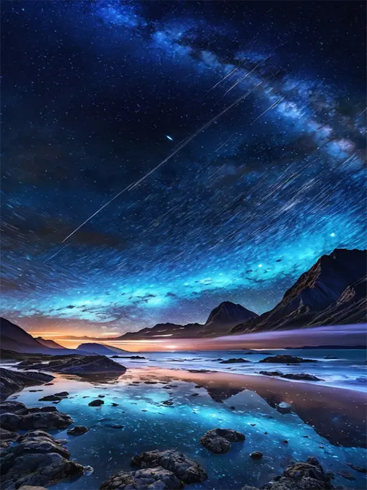 1 Night over the ocean