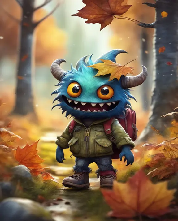 1 A little magical monster