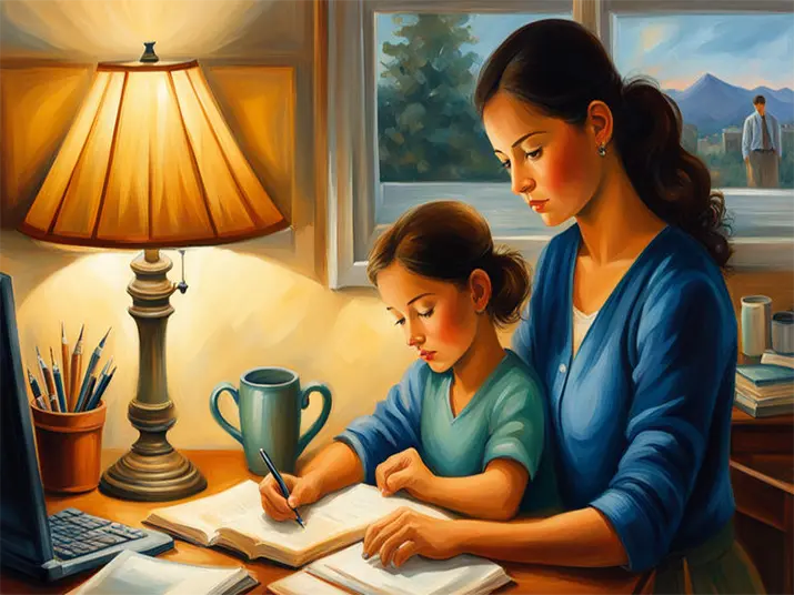 1 Single mother balancing multiple jobs