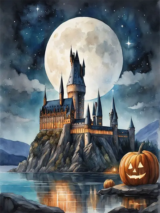 1 Painting of halloween