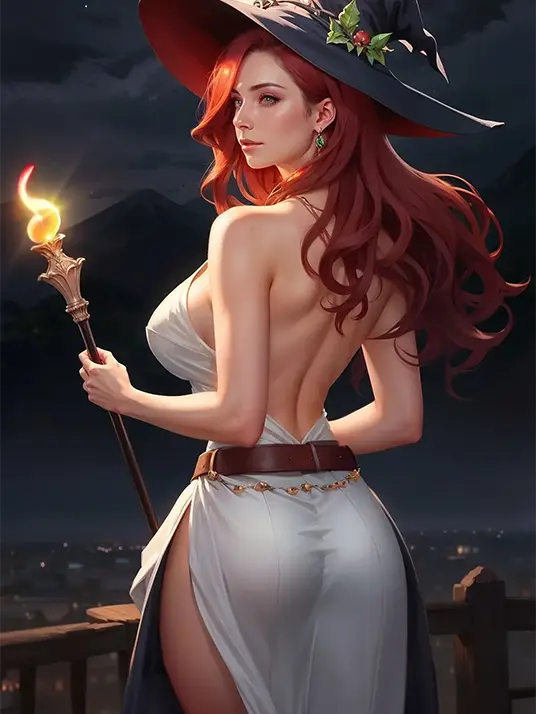 1 Enchanting beauty with a touch of magic