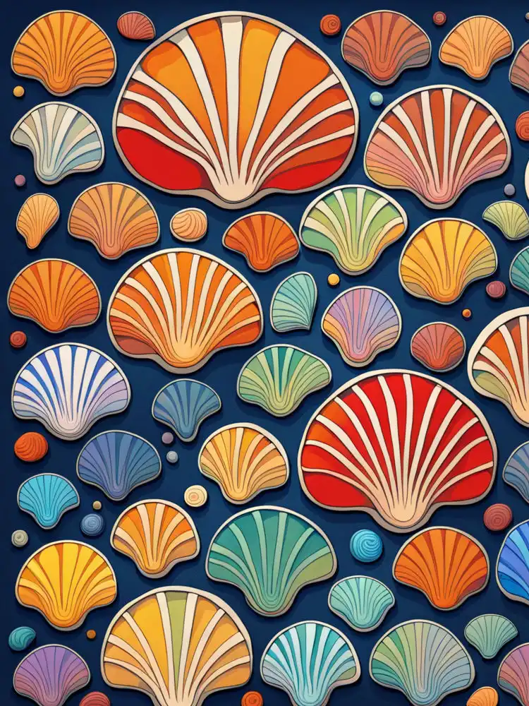 1 Abstract seashells