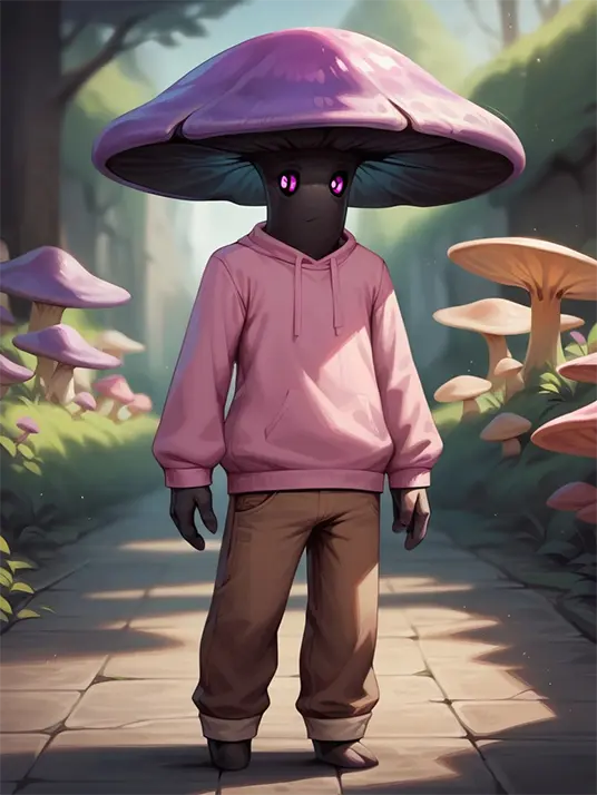 1 Mushroom person