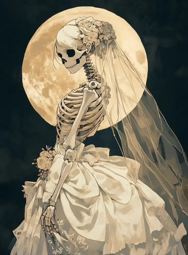 1 Skeleton bride