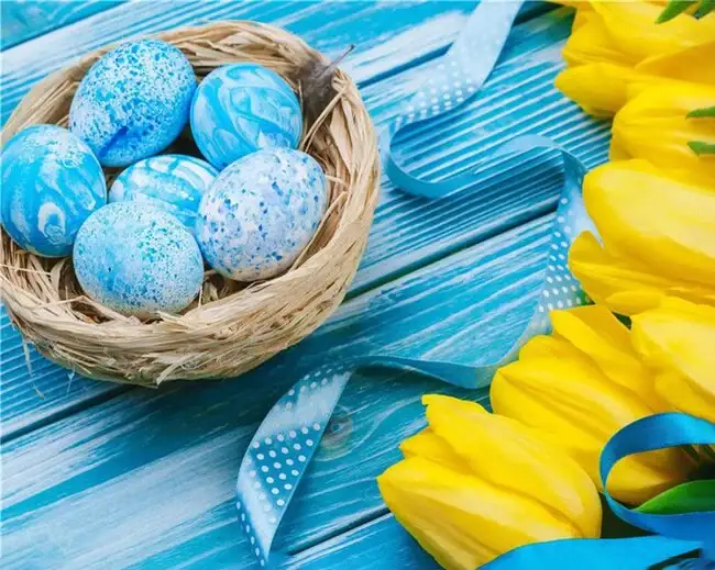 1 Bucket of easter eggs