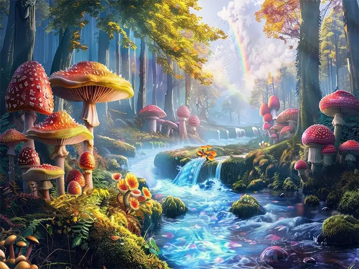 1 Mushroom forest