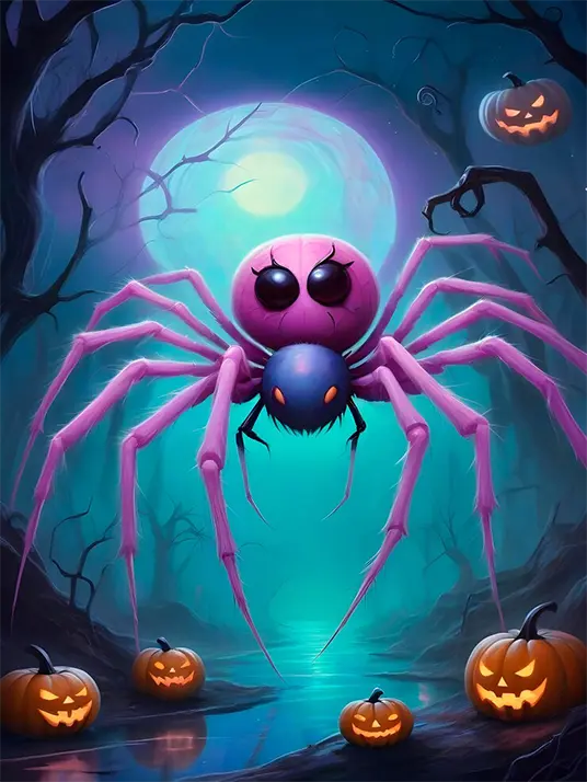 1 Halloween spider