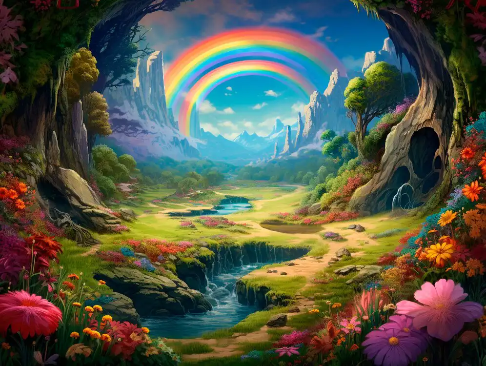 1 Colorful magic in the sky