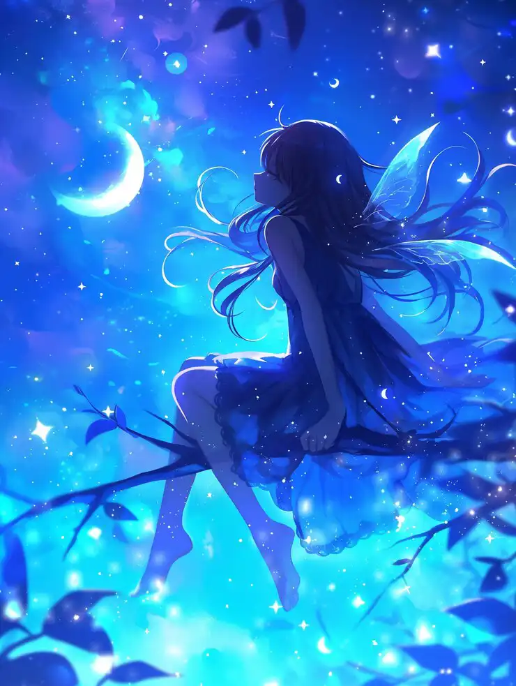 1 Fairy in the moonlight