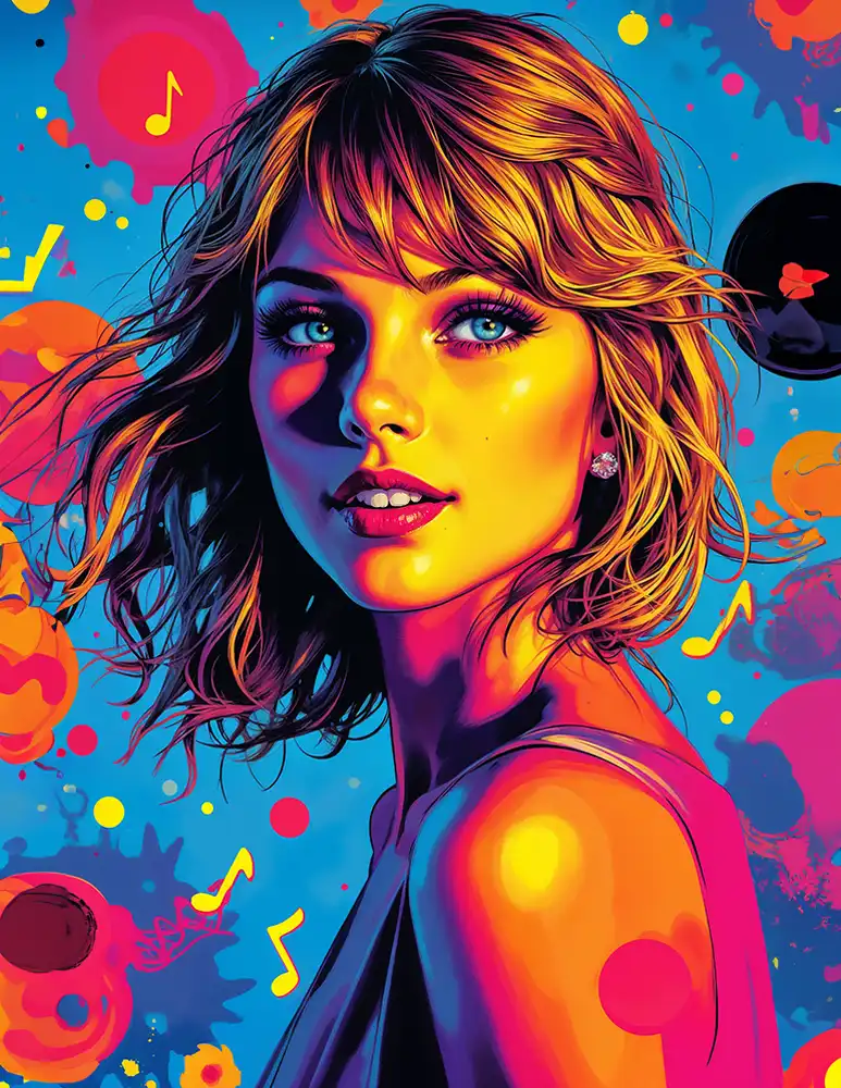 1 Painting of Taylor Swift