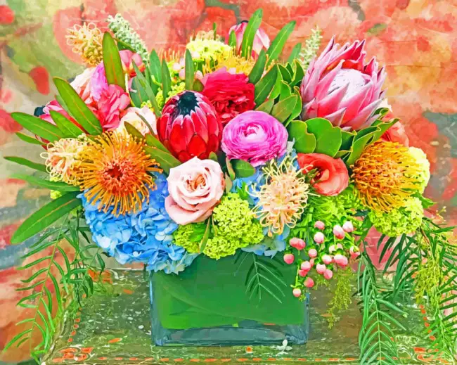 1 Protea bouquet flowers