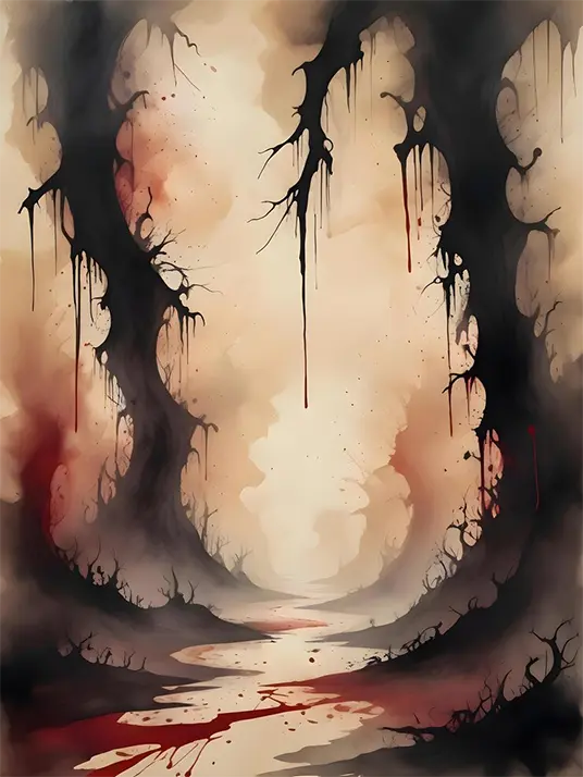 1 Abstract halloween texture design