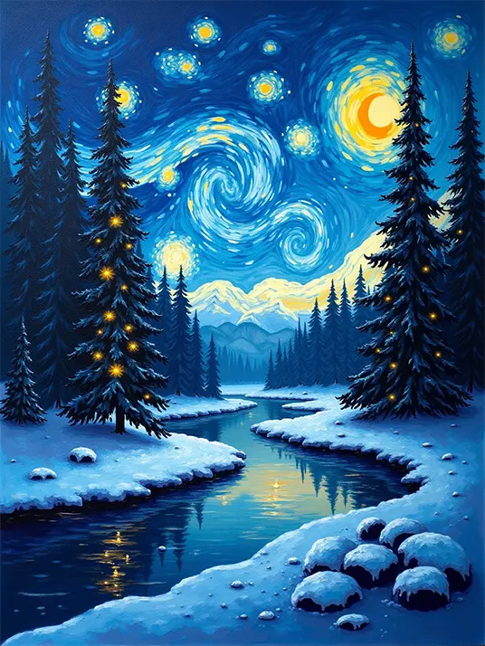 1 Frozen in a starlit dream