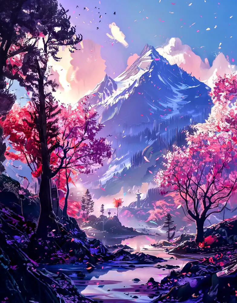 1 Silent beauty in the snow