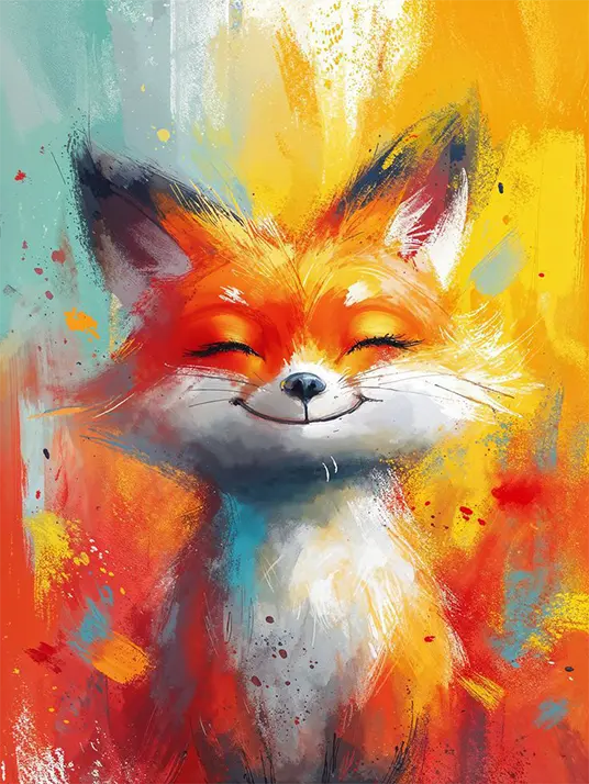 1 Blissful fox
