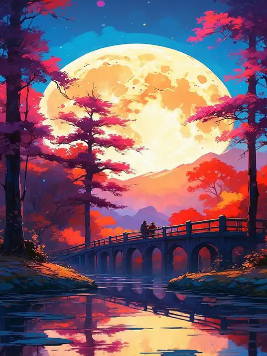 1 Magical moon night
