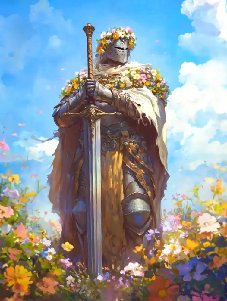 1 Floral knight