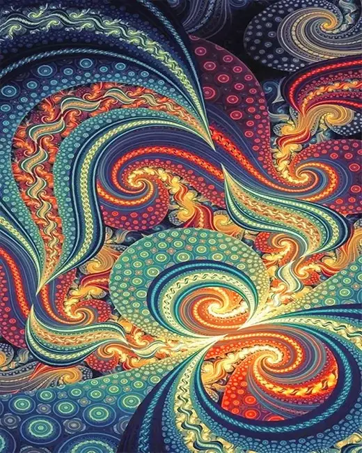 1 Abstract motif visual