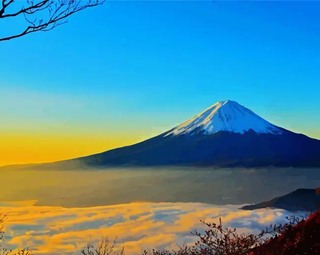 1 Sunrise at mount fuji