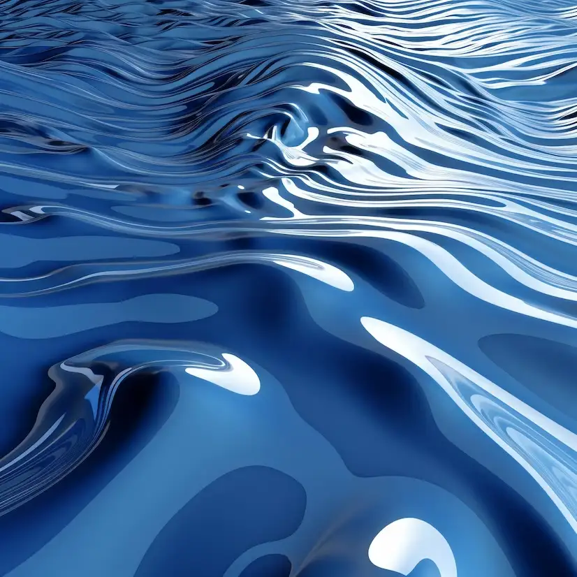 1 Blue abstract water