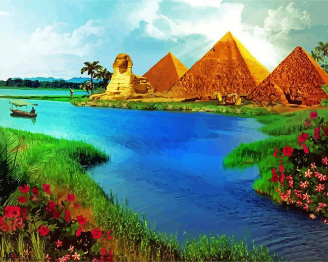 Aesthetic nile river