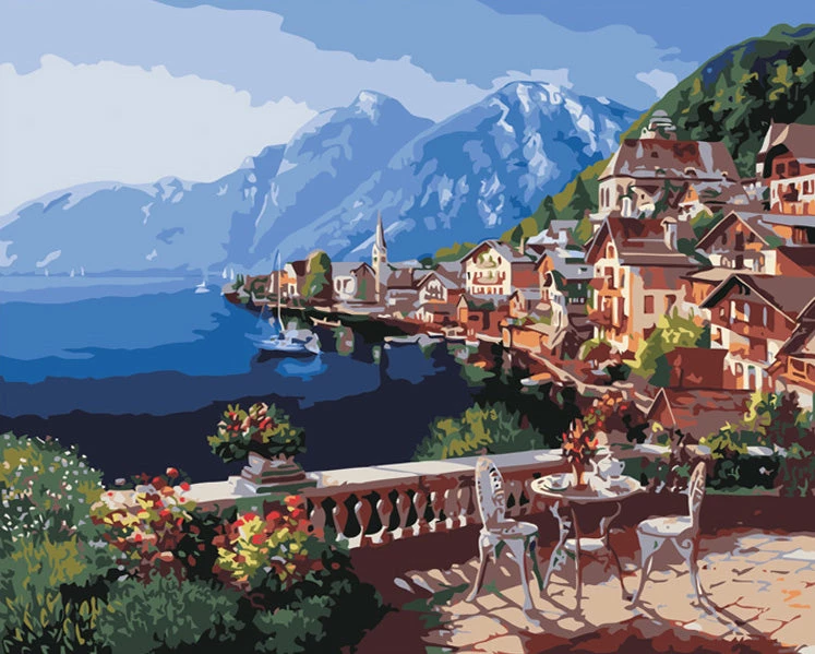 Austria by the balcony