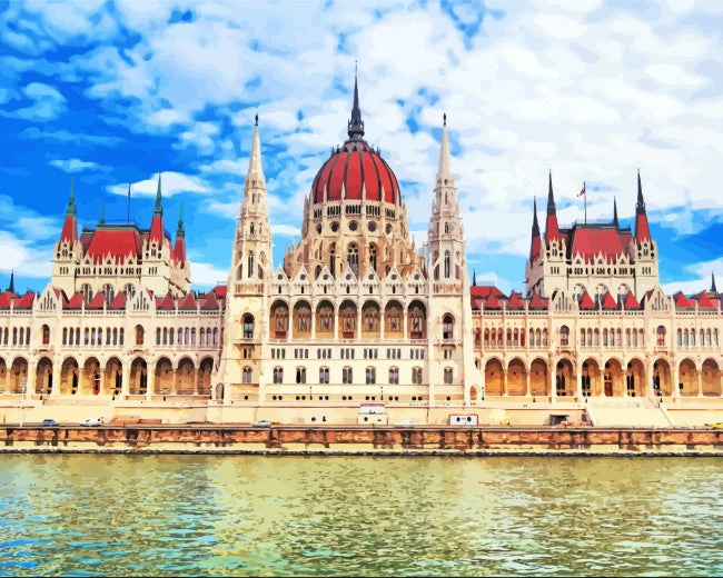 Budapest Hungarian parliament