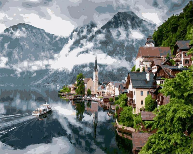 Hallstatt lake