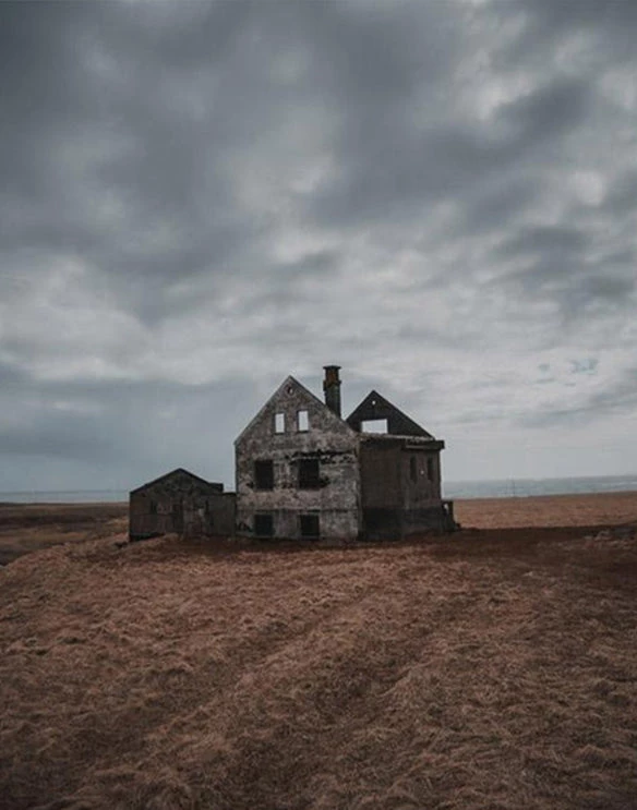 Abandoned scary house