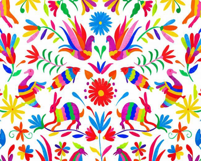 Aesthetic mexican otomi