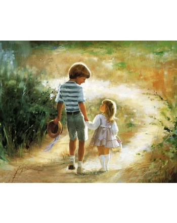 Strengthening sibling relationships through paint by number kits