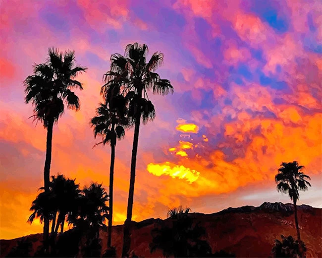 Sunset palm springs