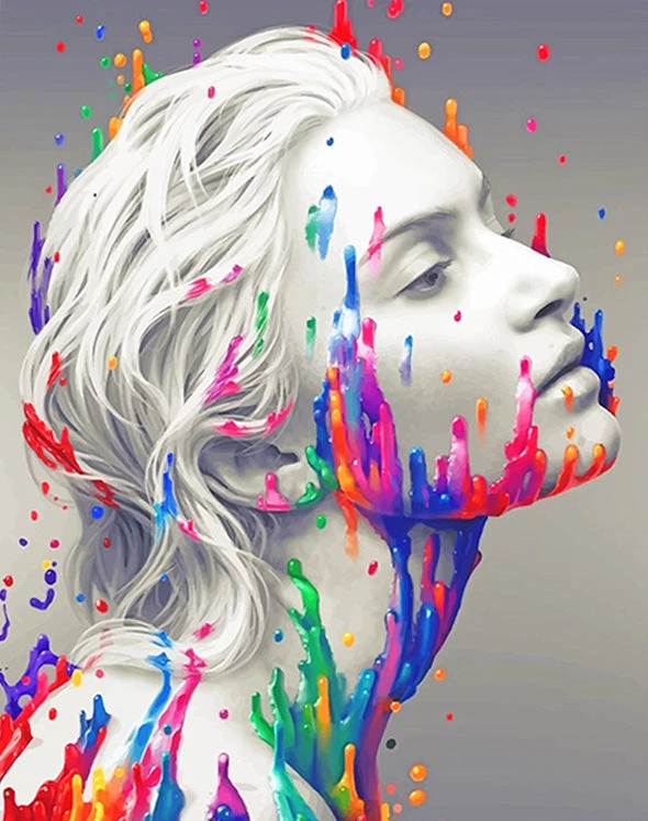 Colors Splash Woman