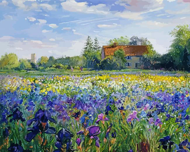 Evening at the irish