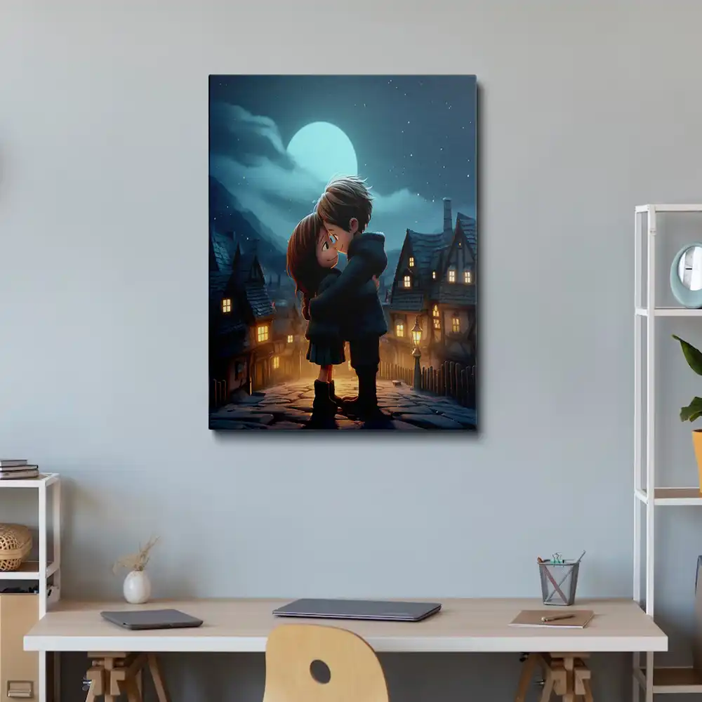 2 Love portrait painting