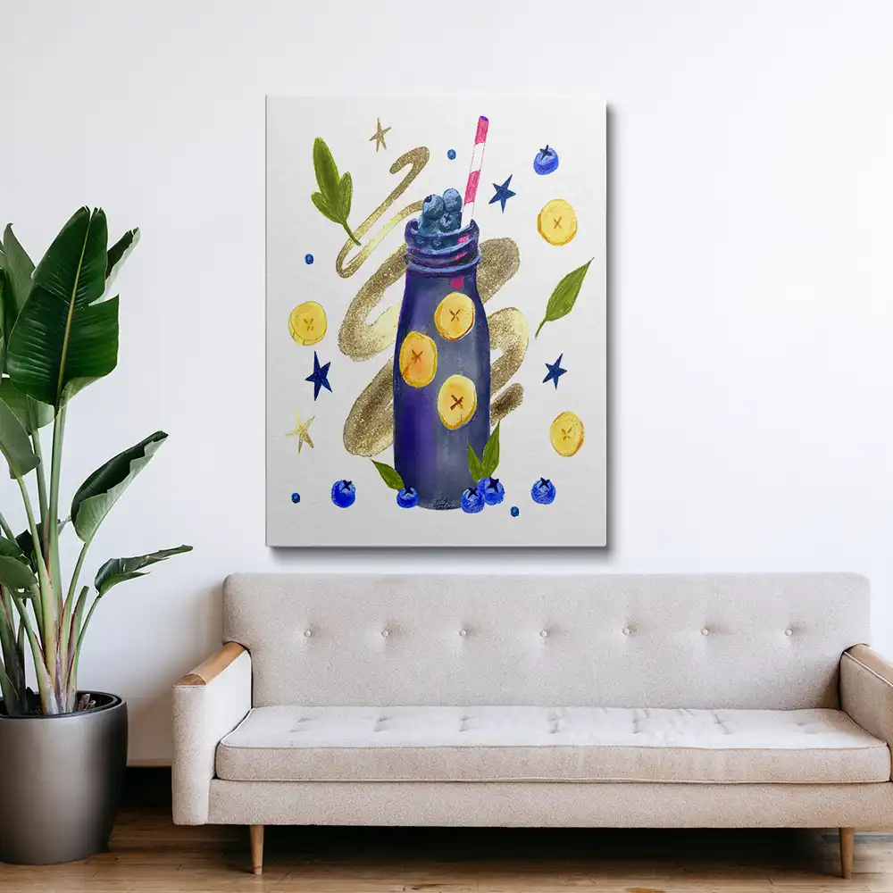 2 Blueberry Smoothie