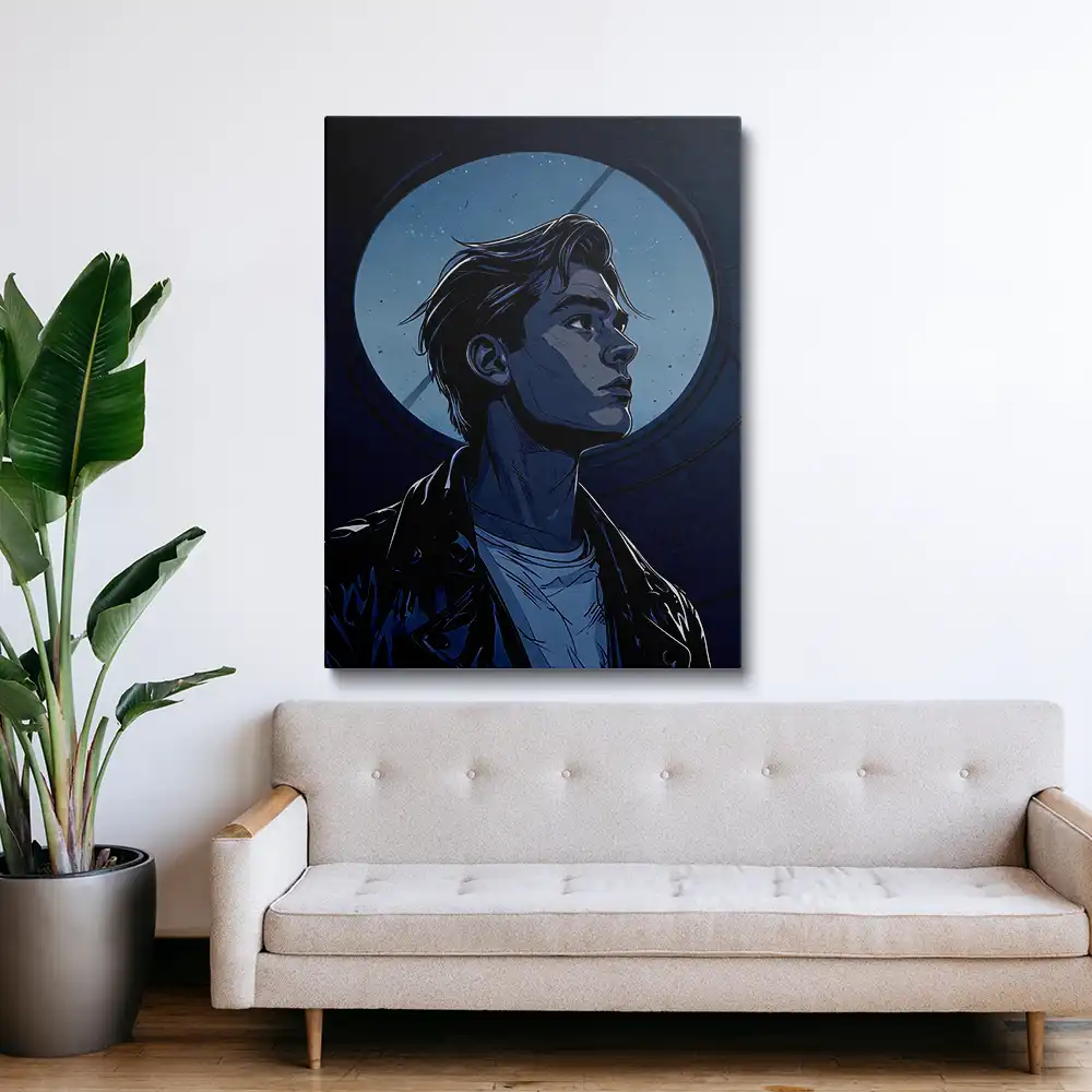 2 Dramatic comic man