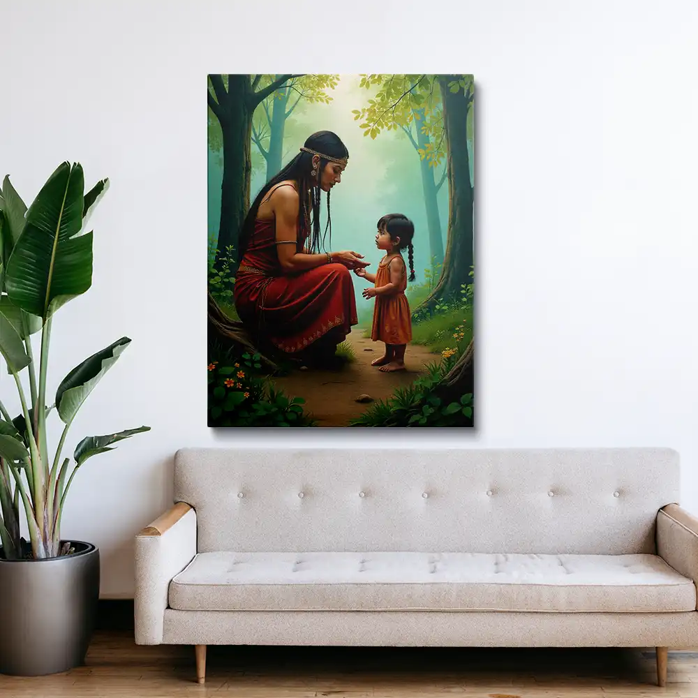 2 Ancient mother and daughter