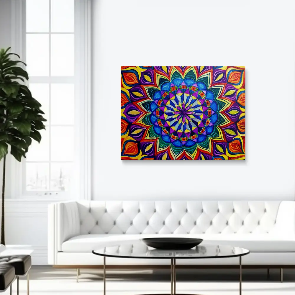3 Mandala painting
