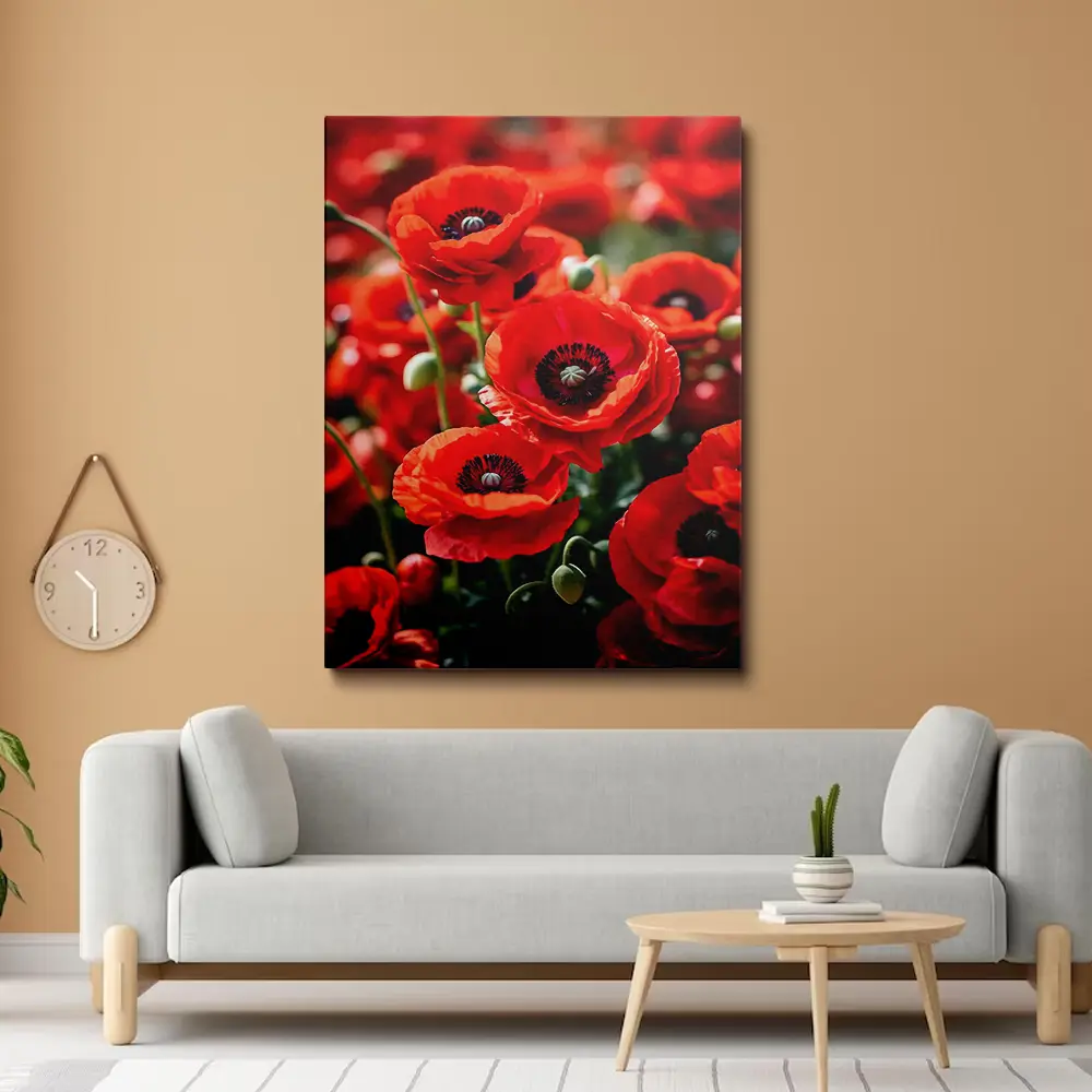 3 Painting field of poppies