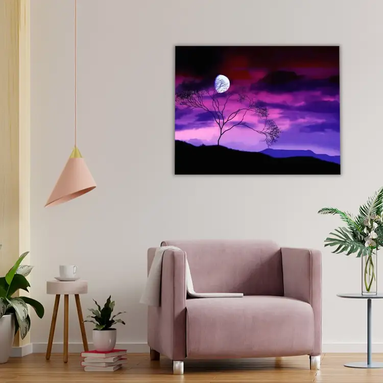 3 Aesthetic nature purple sky